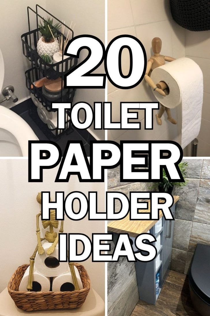 20 Fun and Clever Toilet Paper Holder Ideas to Try at Home