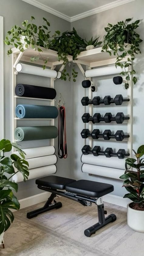 Vertical Zen Gym Corner