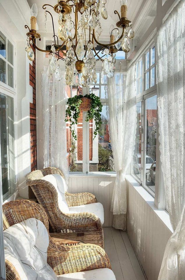 Vintage Glass Sunroom Elegance