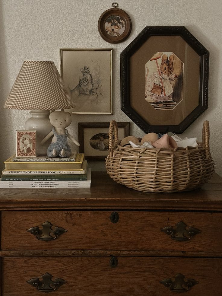 Whimsical Storybook Dresser Display