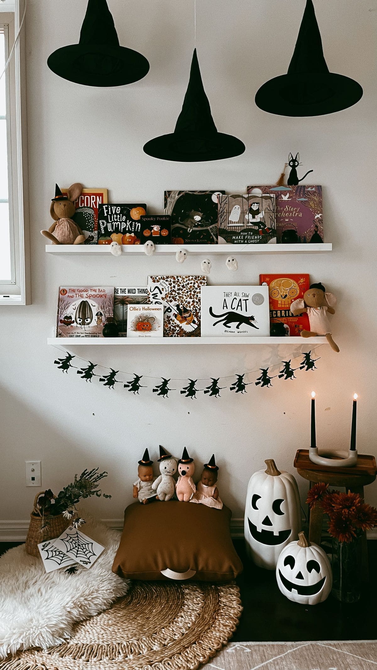 Witchy Shelf Reading Nook