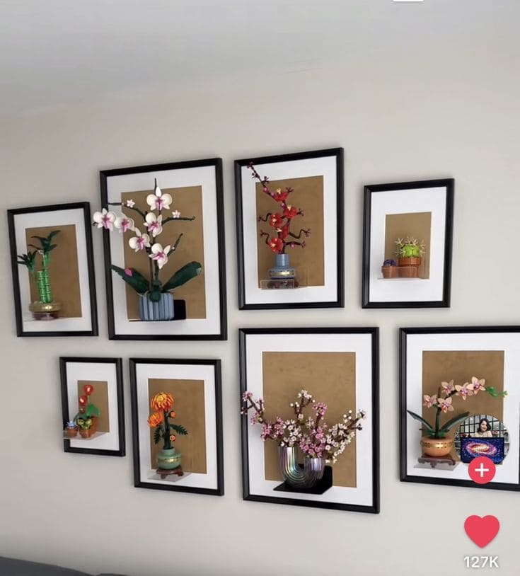 Botanical Frames Wall Gallery