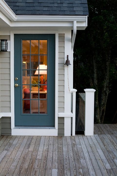 Coastal Evening Porch Entry