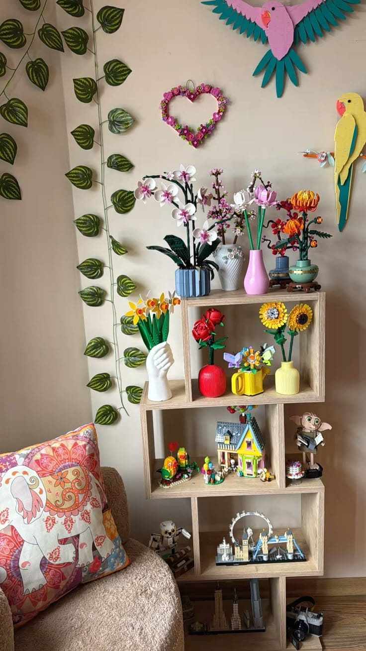 Cozy Botanical LEGO Nook