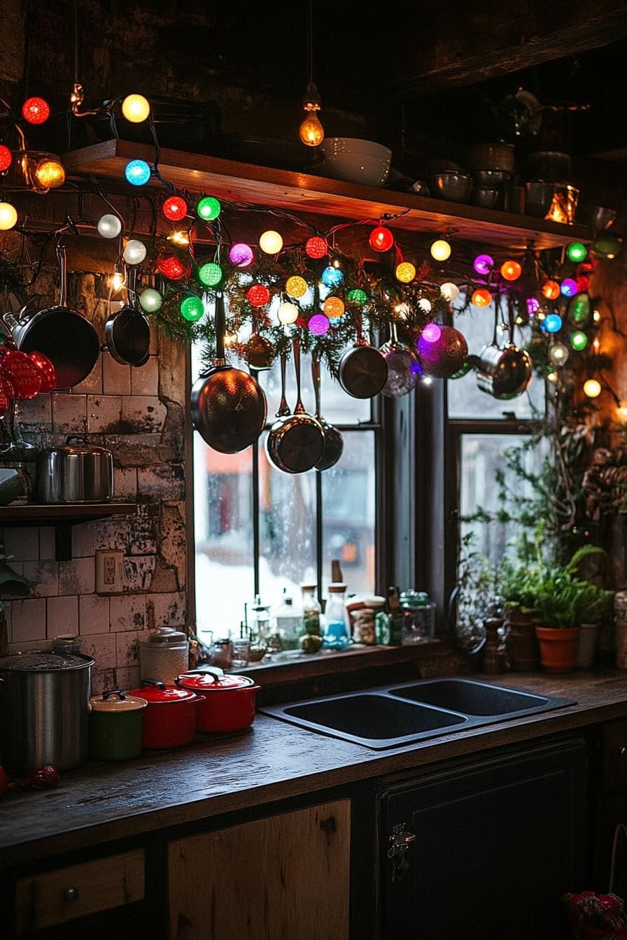 Enchanted Winter Witchs Kitchen Glow