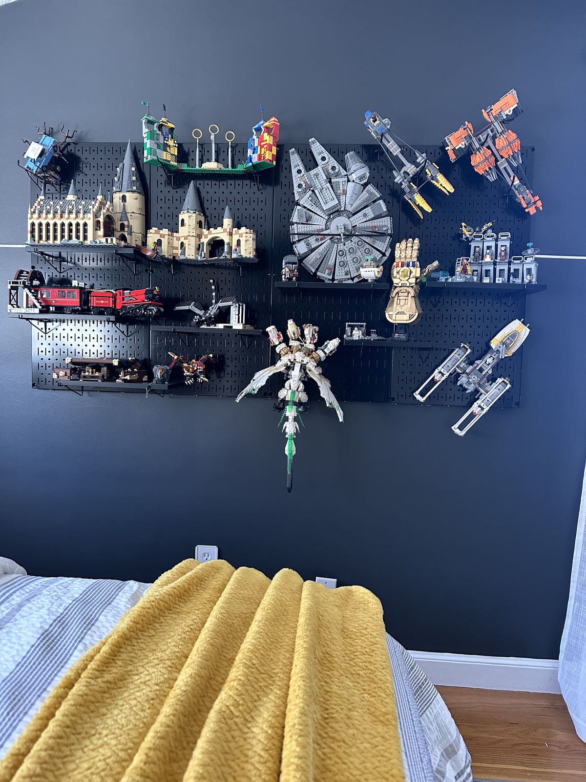 Epic Wall-Mounted LEGO Gallery