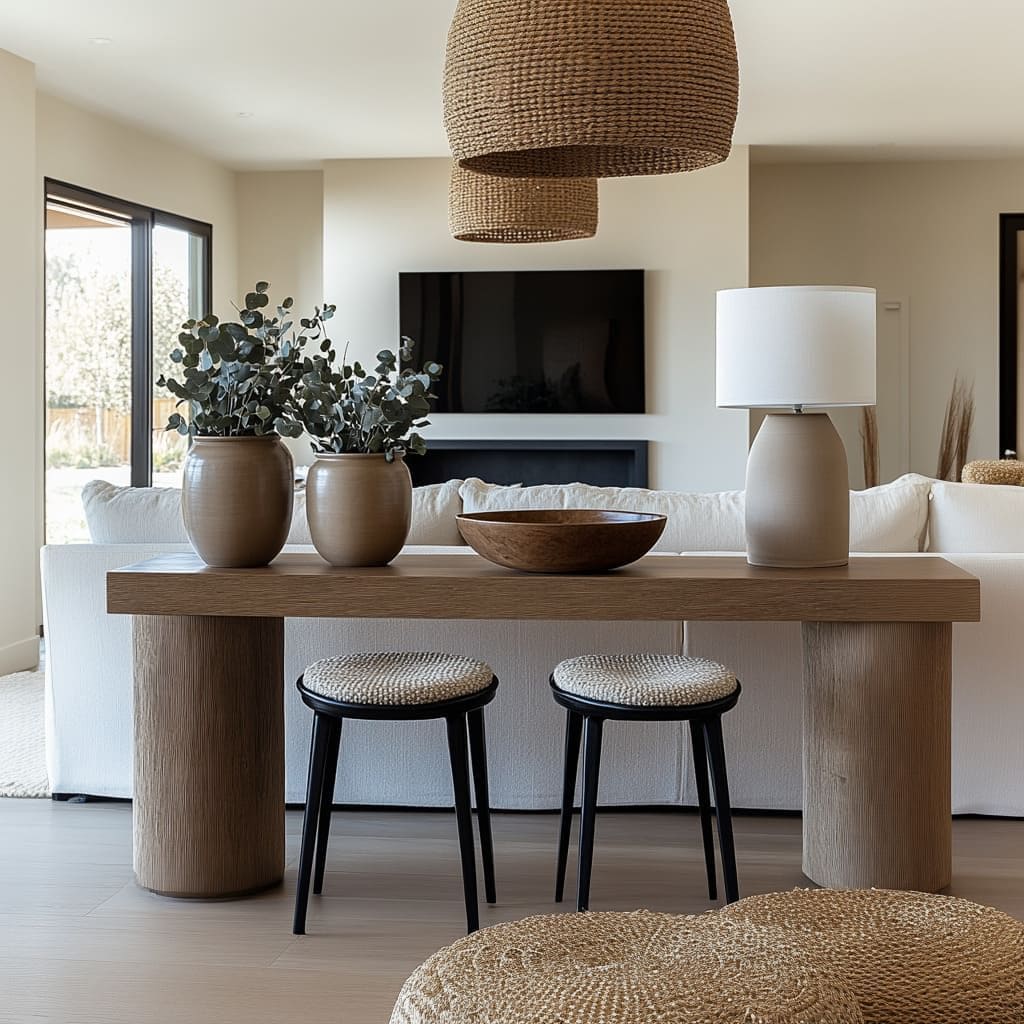 Modern Minimalist Sofa Table