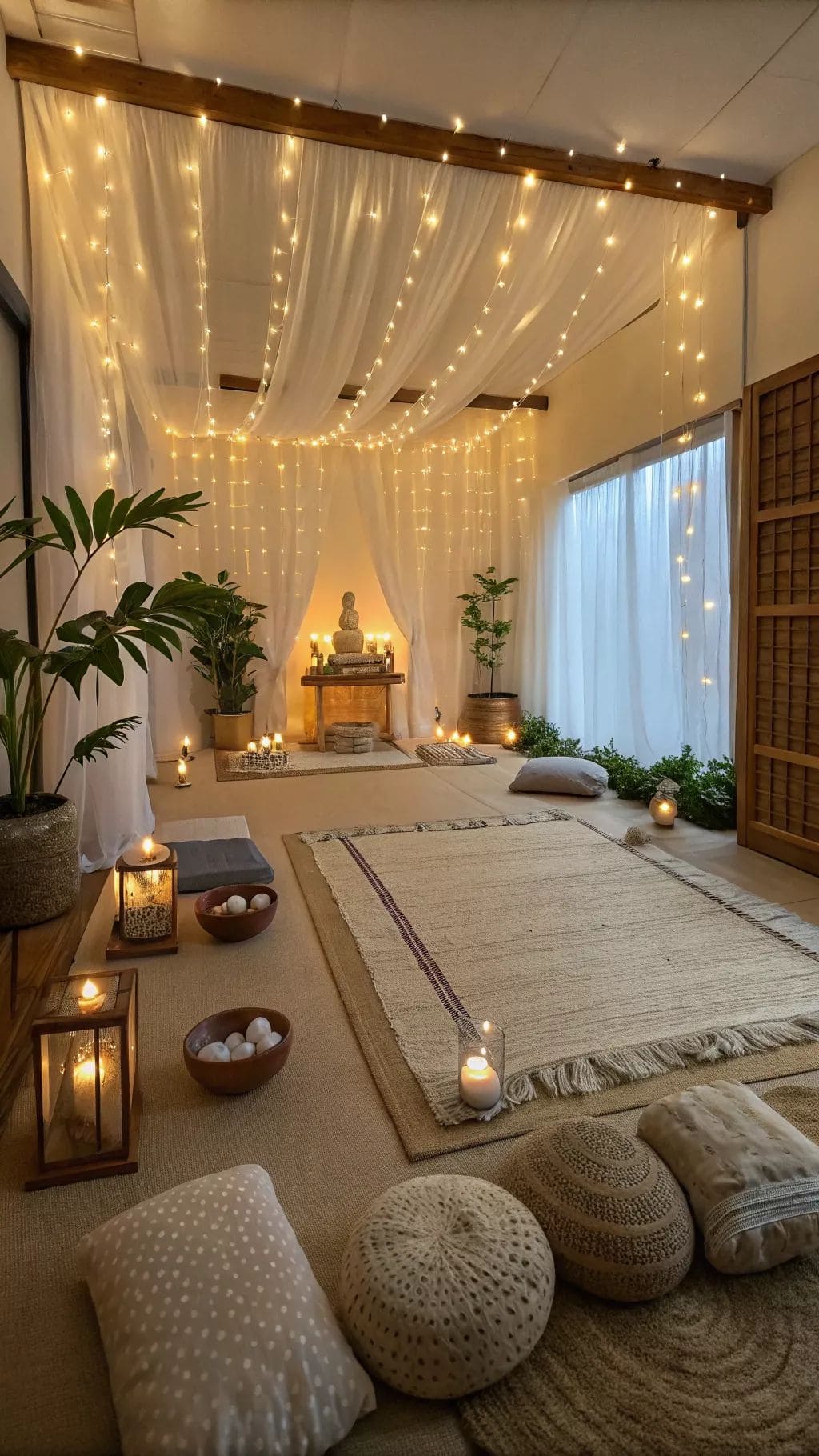 Serene Meditation Room