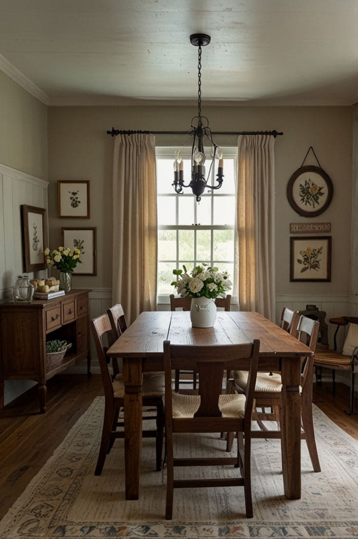 Timeless Cottage Dining Room