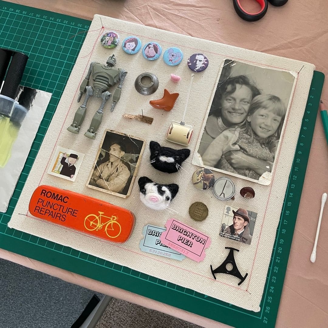 Curated Memory Pin Board