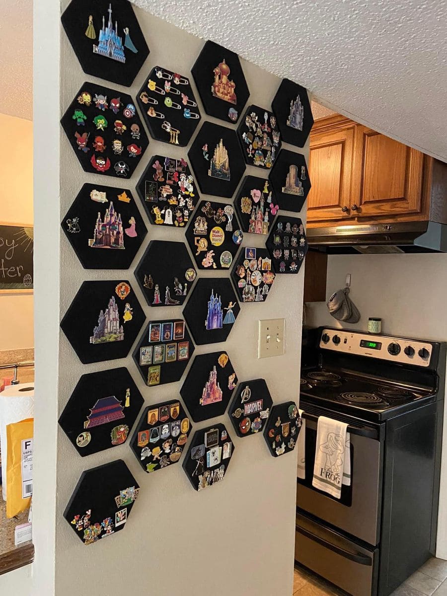 Hexagon Wall Pin Gallery