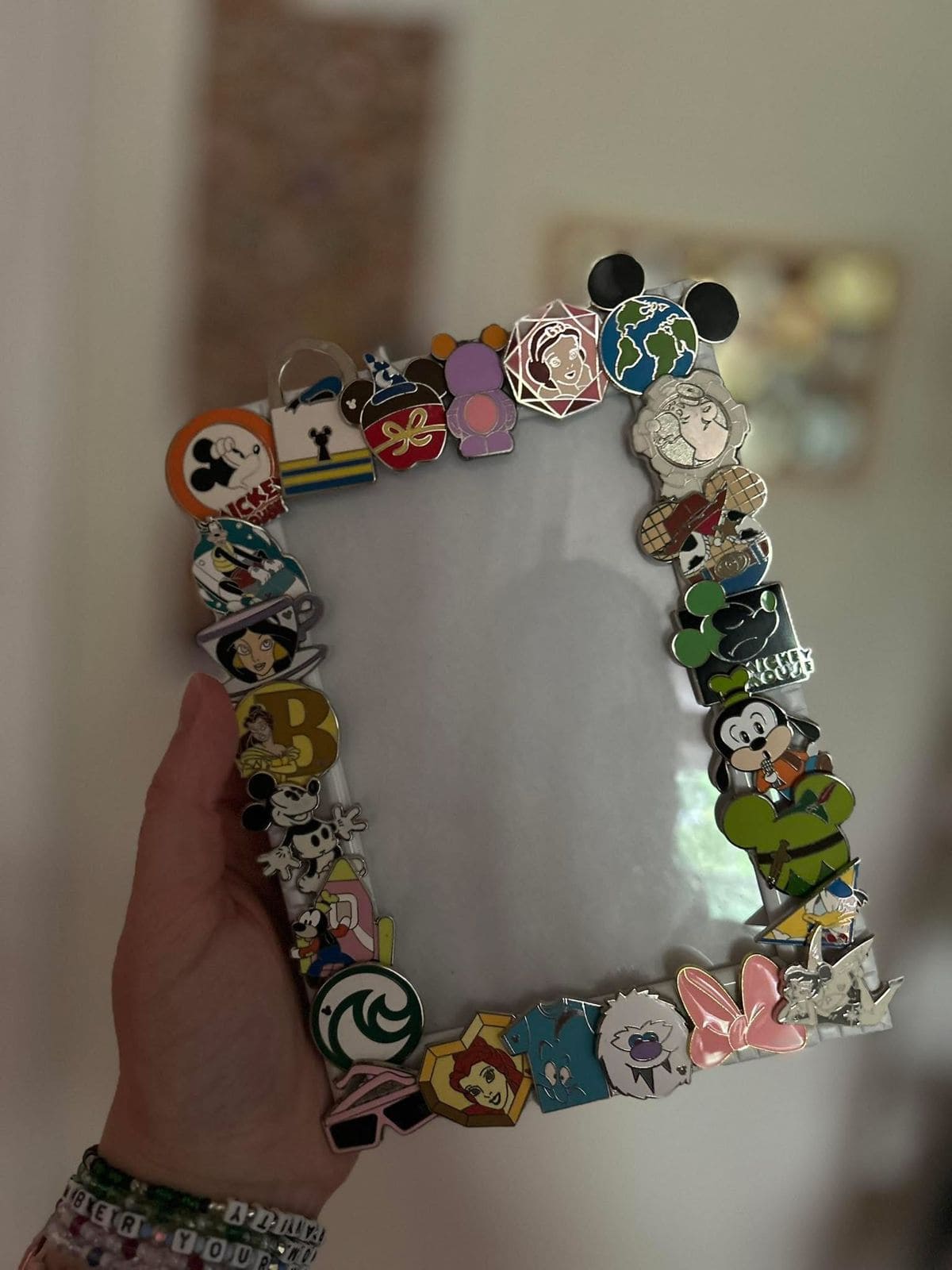 Pin-Framed Memory Display