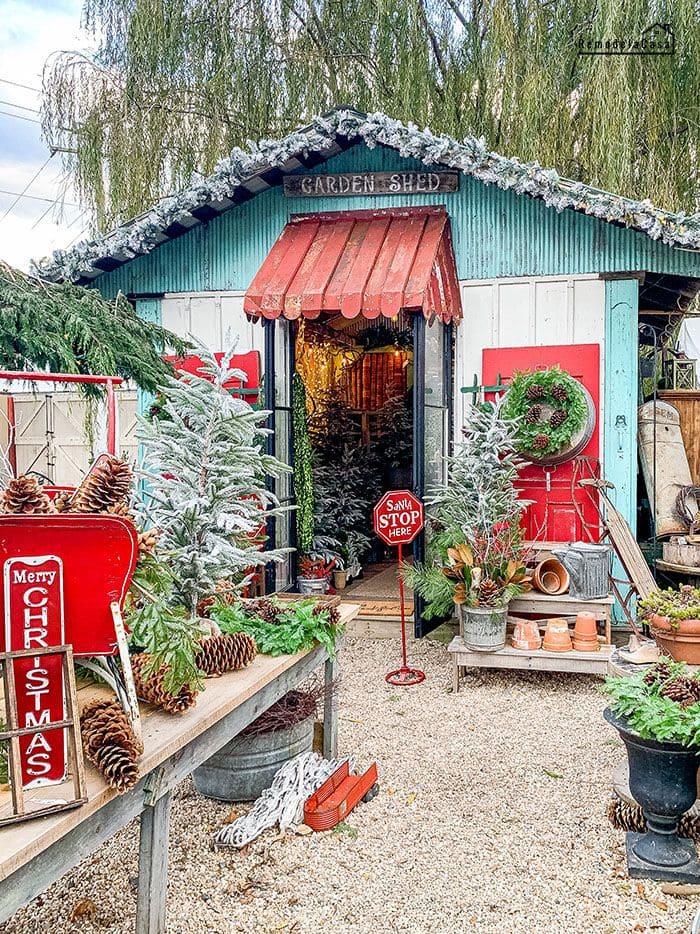 Whimsical Garden Shed Wonderland